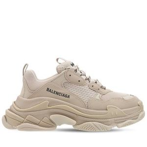 Balenciaga Triple S Beige Trainers